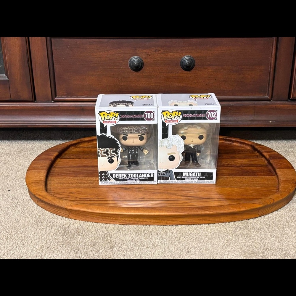 Funko POP Zoolander Lot 700 & 702